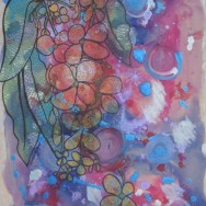 Joy
26.5"x 34.5" Water color on board