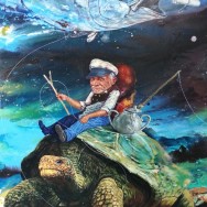 Land Ahoy
65 1/2 x 41 5/8
Acrylic On Canvas